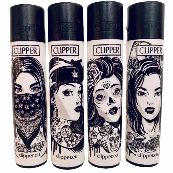 Clipper Feuerzeuge Girls With Tattoos