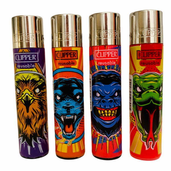 Clipper Feuerzeuge Mad Animals