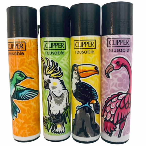 Clipper Feuerzeuge Paradisvögel