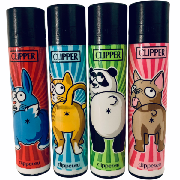 Clipper Feuerzeuge Butt Animal