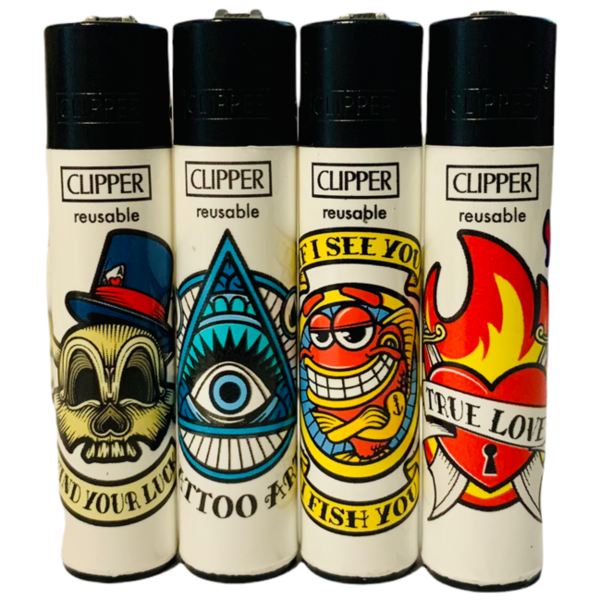 Clipper Feuerzeuge Tattoo Art2