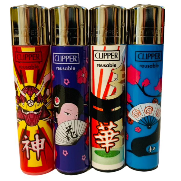 Clipper Feuerzeuge Kanjis