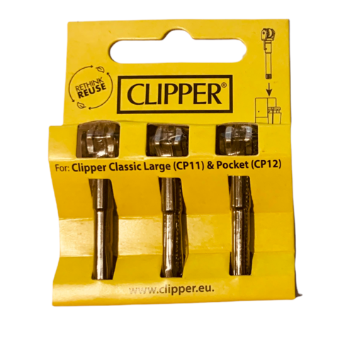 3x Clipper Feuersteinsystem für Clipper